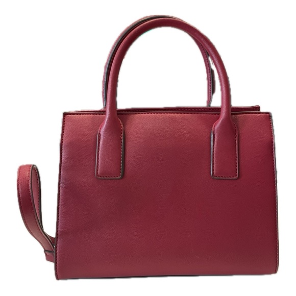 Nine West Red Satchel - Picture 2 of 7